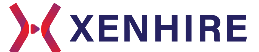 Horizontal Logo of Xenhire